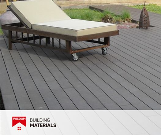 WPC decking tile