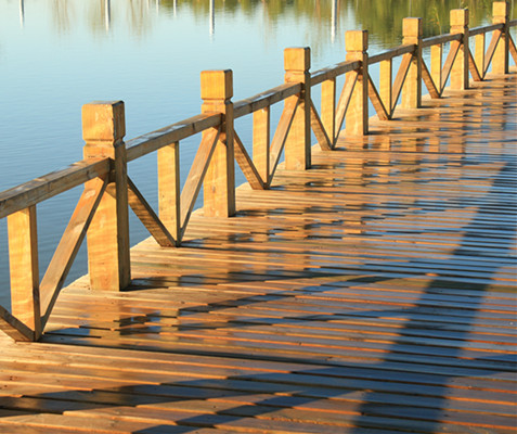 PVC Boardwalk decking